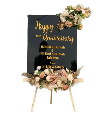 Papan Bunga Akrilik Marga Tiga